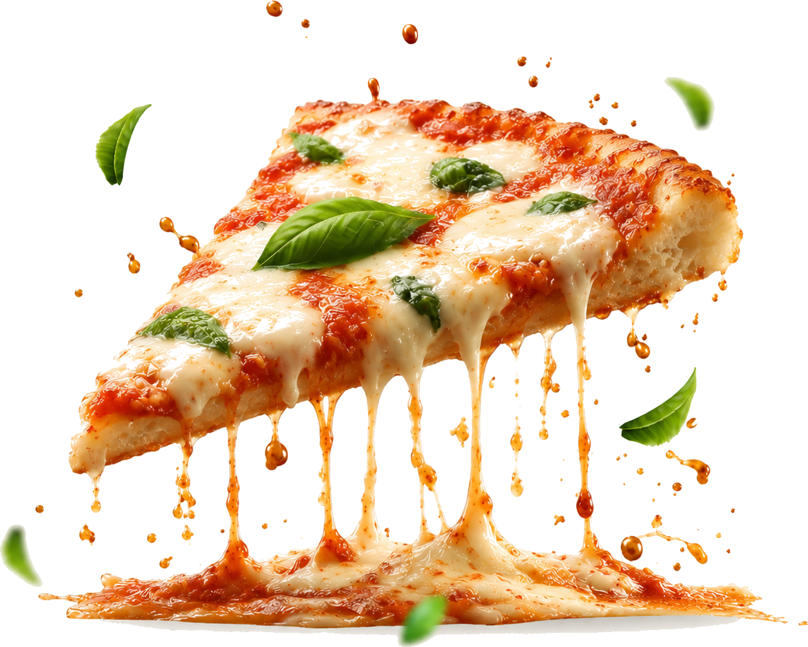 Pizza Margherita au feu de bois